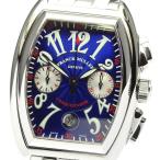 ☆良品【FRANCK MULLER】フランクミュラー コンキスタドール クロノグラフ 8005CC  ...