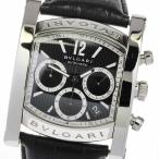 ベルト訳あり☆【BVLGARI】ブルガリ アショーマ クロノグラフ AA48SCH 自動巻き メンズ【ev10】