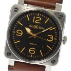 ベルト訳あり☆【Bell＆Ross】ベル＆ロス デイト BR03-92 自動巻き メンズ