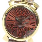 Yahoo! Yahoo!ショッピング(ヤフー ショッピング)【GaGa MILANO】ガガミラノ マヌアーレ スリム 46MM 5085.1 クォーツ メンズ