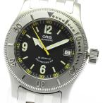 ☆訳あり★箱・保証書付き【ORIS】オリス ビッククラウン ダイバー デイト 7502 自動巻き メ ...