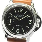 ☆良品★箱・保証書付き【PANERAI】パネライ ルミノール マリーナ スモールセコンド PAM00 ...