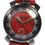 【GaGa MILANO】ガガミラノ マヌアーレ48 ラスベガス 300本限定 5012LV02-RED 手巻き メンズ