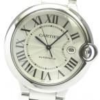 ☆良品【CARTIER】カルティエ バロンブルーLM デイト W69012Z4 自動巻き メンズ