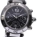 【CARTIER】カルティエ パシャ シータイマー クロノグラフ W31088U2 自動巻き メンズ