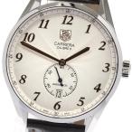 ☆良品【TAG HEUER】タグホイヤー カレラ ヘリテージ キャリバー6 WAS2112 自動巻き メンズ