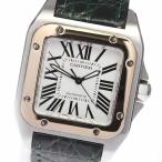 【CARTIER】カルティエ サントス100MM W20107X7 自動巻き ボーイズ