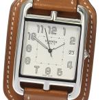 ☆良品★内箱・保証書付き【HERMES】エルメス ケープコッド デイト CC1.810 クォーツ メ ...