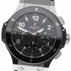 ☆美品★保証書付き【HUBLOT】ウブロ ビッグ・バン スティール セラミック デイト クロノグラフ ...