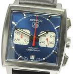 ★箱・保証書付き【TAG HEUER】タグホイヤー モナコ クロノグラフ CW2113.FC6183 ...