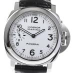 ☆良品★箱・保証書付き【PANERAI】パネライ ルミノールマリーナ スモールセコンド PAM001 ...