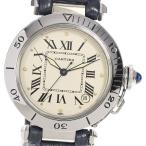 ベルト訳あり☆【CARTIER】カルティエ パシャC デイト W3100255 自動巻き メンズ