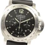 ☆良品★保証書付き【PANERAI】パネライ ルミノール デイライト クロノグラフ PAM00250 ...