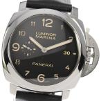 ☆良品★箱・保証書付き【PANERAI】パネライ ルミノール マリーナ スモールセコンド PAM00 ...