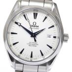 ベルト訳あり☆【OMEGA】オメガ シーマスター アクアテラ コーアクシャル 2503.33 デイト ...