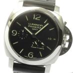 ★箱・保証書付き【PANERAI】パネライ ルミノール1950 3デイズ GMT PAM00321  ...