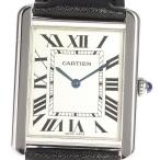【CARTIER】カルティエ タンクソロLM W1018355 クォーツ メンズ