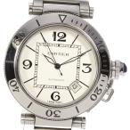 ☆良品★箱・保証書付き【CARTIER】カルティエ パシャシータイマー W31080M7 自動巻き  ...