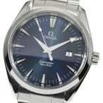 ★保証書付き【OMEGA】オメガ シーマスター アクアテラ デイト 2517.80 クォーツ メンズ