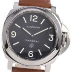 ☆良品★箱・保証書付き【PANERAI】パネライ ルミノール ベース ロゴ PAM00000 手巻き ...