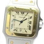 ベルトジャンク☆★保証書付き【CARTIER】カルティエ サントスガルベLM デイト W20011C ...