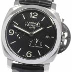 ★内箱・保証書付き【PANERAI】パネライ ルミノール1950 3デイズ GMT PAM00321 ...