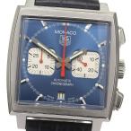 ☆良品★箱・保証書付き【TAG HEUER】タグホイヤー モナコ クロノグラフ CW2113.FC6 ...
