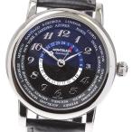 【MONTBLANC】モンブラン スターワールドタイム GMT 109285 自動巻き メンズ