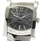☆良品★箱・保証書付き【BVLGARI】ブルガリ アショーマ デイト AA44S 自動巻き メンズ