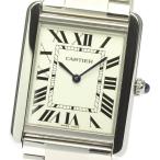 ☆良品【CARTIER】カルティエ タンクソロ LM W5200014 クォーツ メンズ