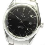 ☆良品【OMEGA】オメガ シーマスター アクアテラ デイト 2517.50 クォーツ メンズ