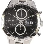 ☆良品★保証書付き【TAG HEUER】タグホイヤー カレラ キャリバー16 クロノグラフ CV20 ...
