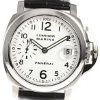 ☆良品【PANERAI】パネライ ルミノール マリーナ PAM00051 スモールセコンド 自動巻き ...