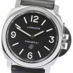 ★箱・保証書付き【PANERAI】パネライ ルミノール ベース ロゴ PAM00000 手巻き メン ...
