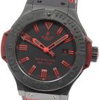 ☆良品★保証書付き【HUBLOT】ウブロ ビッグバン キング オールブラックレッド 322.CI.1 ...