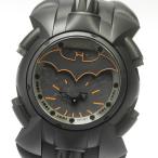 ☆極美品★箱・保証書付き【GaGa MILANO】ガガミラノ バットマン8000 世界限定50本 ダブルフェイス 8000.BT.03 クォーツ メンズ