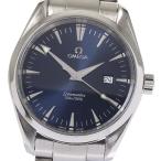 ☆良品【OMEGA】オメガ シーマスター アクアテラ 2517.80 デイト クォーツ メンズ