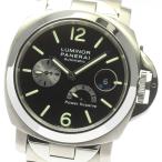 ☆良品★箱・保証書付き【PANERAI】パネライ ルミノール パワーリザーブ PAM00171 自動 ...