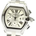 ☆良品【CARTIER】カルティエ ロードスター クロノグラフ W62019X6 自動巻き メンズ