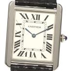 【CARTIER】カルティエ タンクソロLM Ｗ1018355 クォーツ メンズ