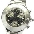【CARTIER】カルティエ クロノスカフ デイト W10125U2 クォーツ メンズ