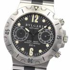 【BVLGARI】ブルガリ ディアゴノ スクーバー クロノグラフ SC38S 自動巻き メンズ