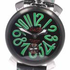 ★保証書付き【GaGa MILANO】ガガミラノ マヌアーレ48MM  5013.02S スモールセコンド手巻き メンズ