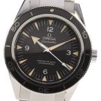 ☆良品★箱・保証書付き【OMEGA】オメガ シーマスター300 233.30.41.21.01.001 マスターコーアクシャル 自動巻き メンズ