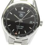 ☆良品★保証書付き【TAG HEUER】タグホイヤー カレラ ツインタイム キャリバー7 WV211 ...