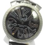 【GaGa MILANO】ガガミラノ マヌアーレ48MM プリンシペ 5510.02S 日本限定 スモールセコンド 手巻き メンズ【ev20】