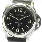 ☆良品★箱・保証書付き【PANERAI】パネライ ルミノール ベース ロゴ PAM00000 手巻き ...