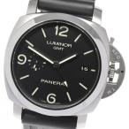 ☆良品★箱付き【PANERAI】パネライ ルミノール 1950 3デイズ デイト スモールセコンド  ...