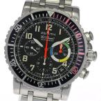 ☆良品【ZENITH】ゼニス エルプリメロ レインボーフライバック クロノグラフ 01/02.048 ...