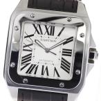 ★保証書付き【CARTIER】カルティエ サントス100 LM W20073X8 自動巻き メンズ